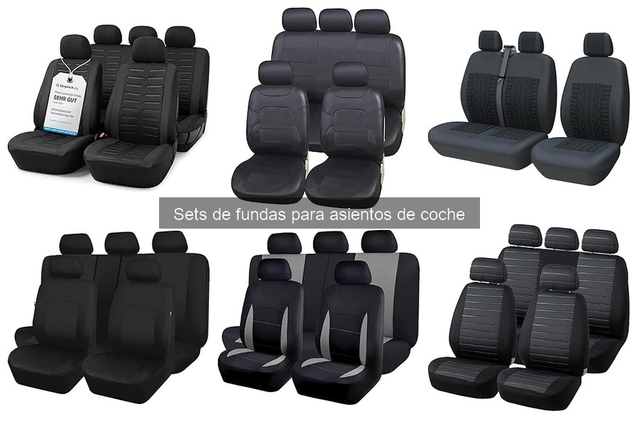 ¿Qué son los sets de fundas para asientos de coche?