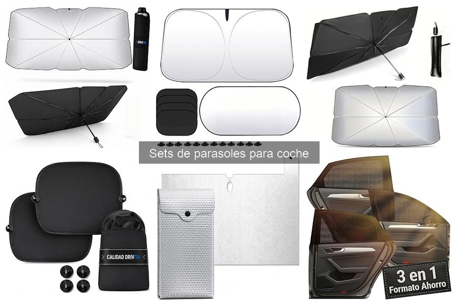 ¿Qué son los sets de parasoles para coche? Descubre sus usos