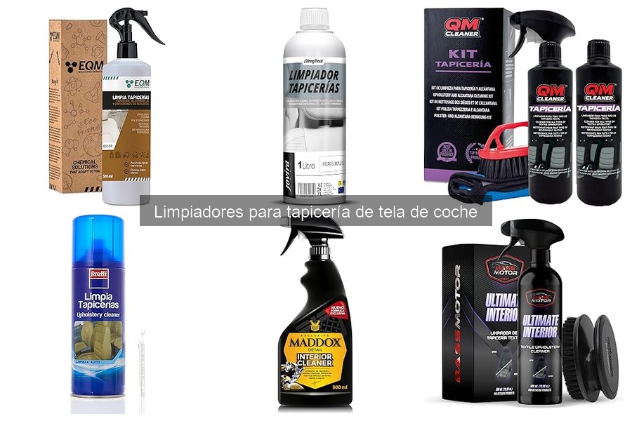 Rango de precios de limpiadores para tapicería de coche