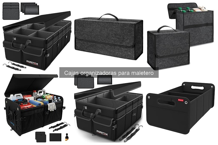 Soluciona los problemas comunes con cajas organizadoras de maletero