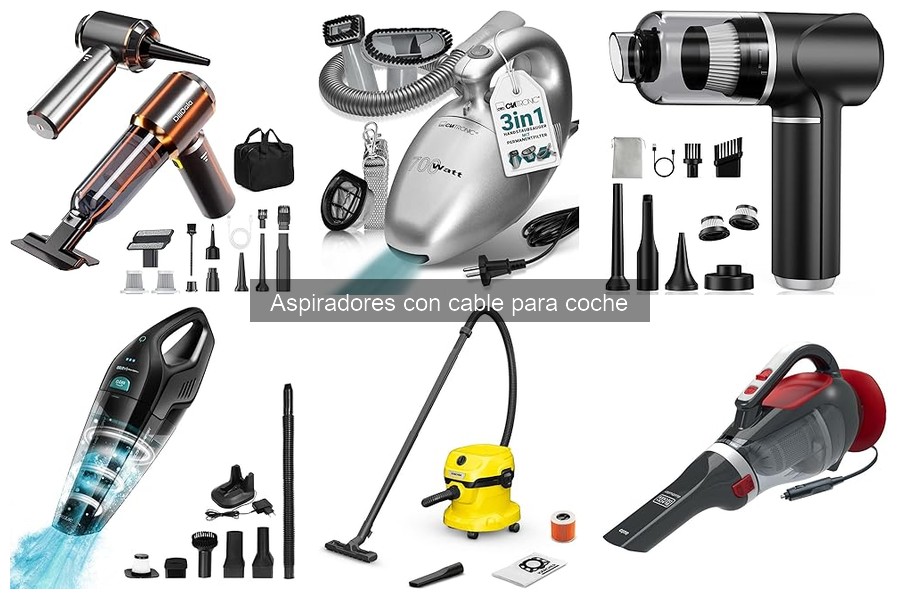 Soluciones a Problemas Comunes de Aspiradores con Cable para Coche