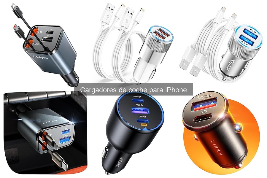 Soluciones a Problemas Comunes de Cargadores de Coche para iPhone