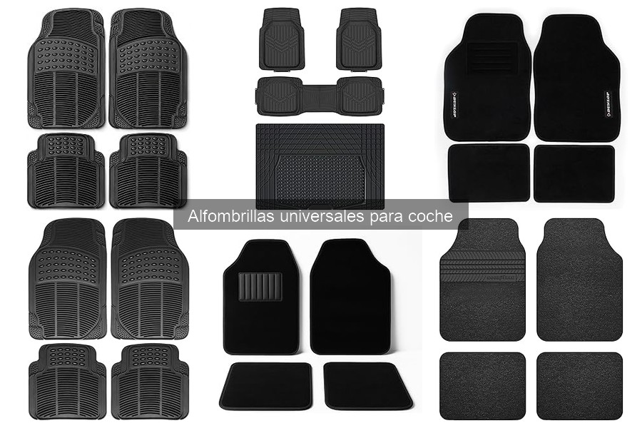 Soluciones si las alfombrillas universales no encajan