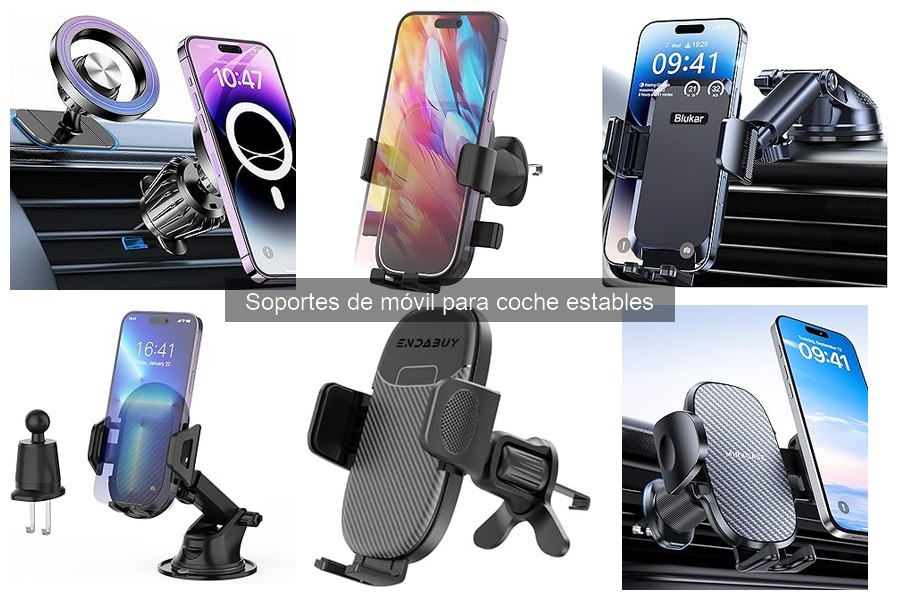 ¿Son seguros los soportes de móvil para coche? Guía 2023
