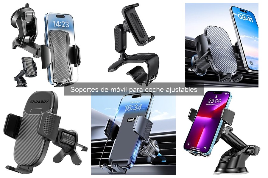 Soportes de Móvil para Coche Ajustables: ¿Qué Son y Cómo Funcionan?
