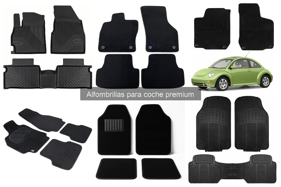 Tipos de alfombrillas para coche premium: guía completa