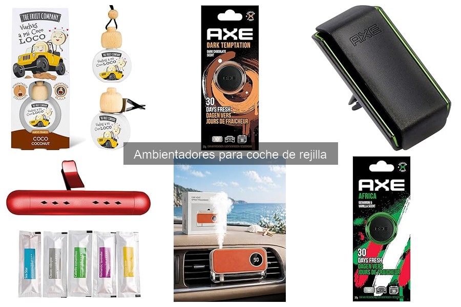 Tipos de Ambientadores para Coche de Rejilla: Guía Completa
