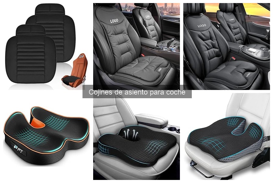 Tipos de cojines de asiento para coche: encuentra el adecuado