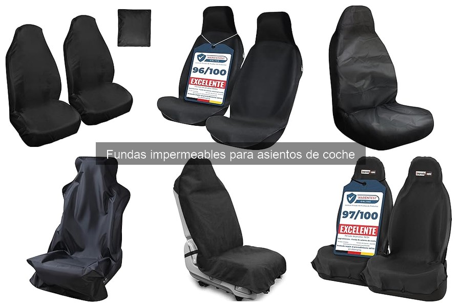 Tipos de Fundas Impermeables para Asientos de Coche