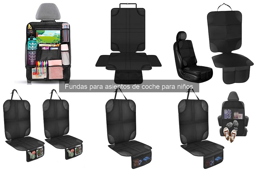 Tipos de fundas para asientos de coche para niños