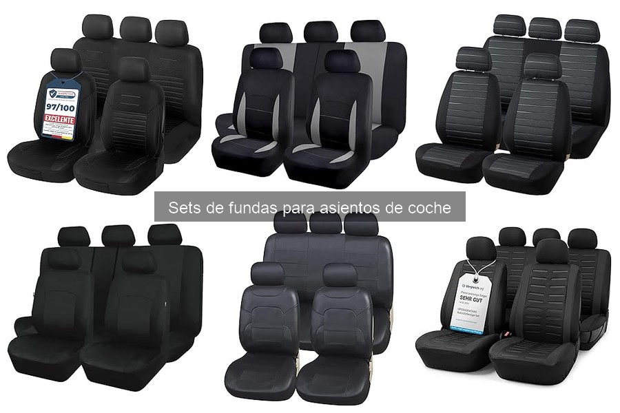 Tipos de fundas para asientos de coche y sus características