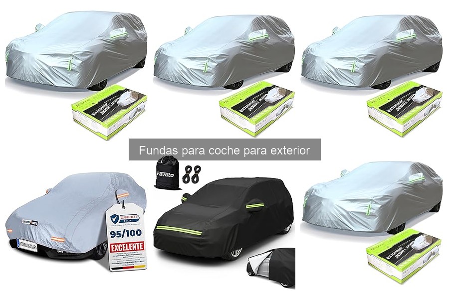 Tipos de fundas para coche exterior: características y opciones