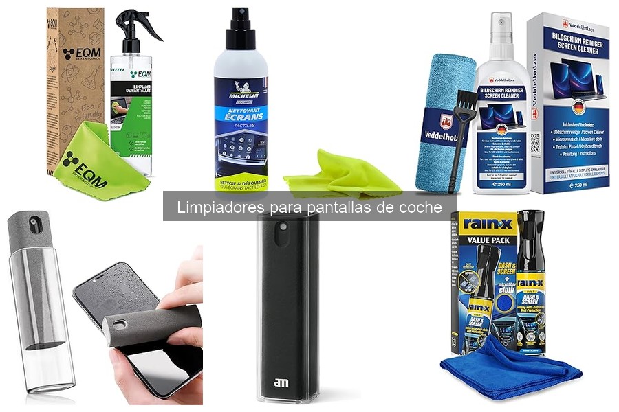 Tipos de Limpiadores para Pantallas de Coche: Guía Completa
