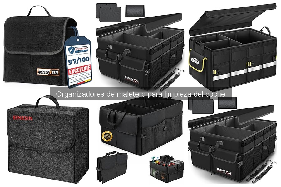 Tipos de organizadores de maletero para coche: guía completa