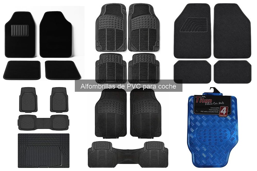 Todo sobre las alfombrillas de PVC para coche: características y beneficios