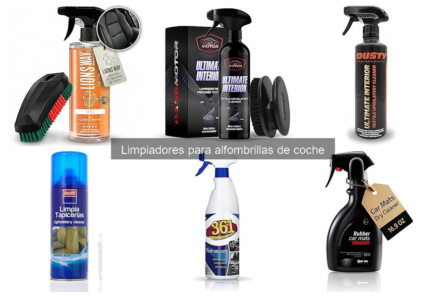 Todo sobre limpiadores para alfombrillas de coche
