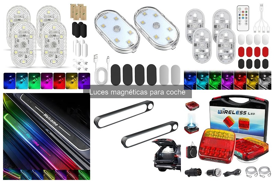 Usos Alternativos de Luces Magnéticas para Coche