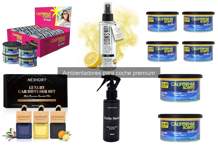 Usos Creativos de Ambientadores Premium para Coche