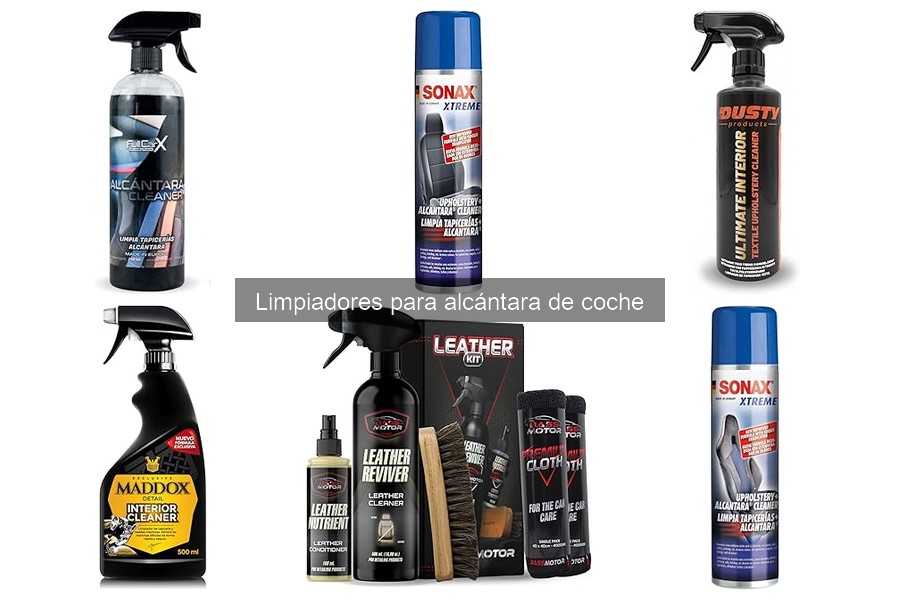 Ventajas de Limpiadores Específicos para Alcántara de Coche