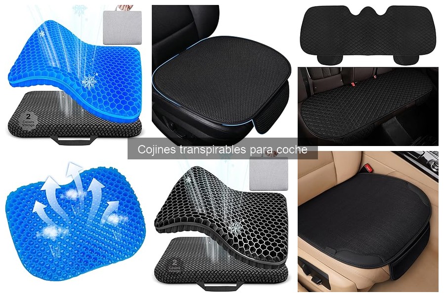 Ventajas de los cojines transpirables para coche