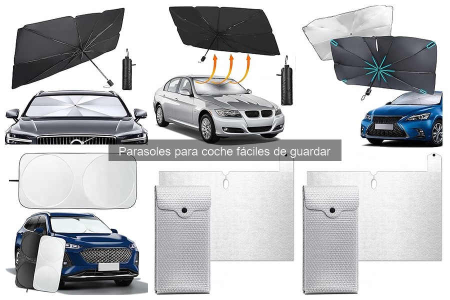 Ventajas de los parasoles para coche fáciles de guardar