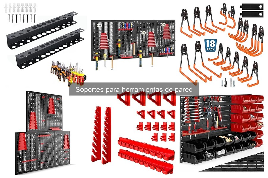 Ventajas de los soportes para herramientas de pared en tu garaje