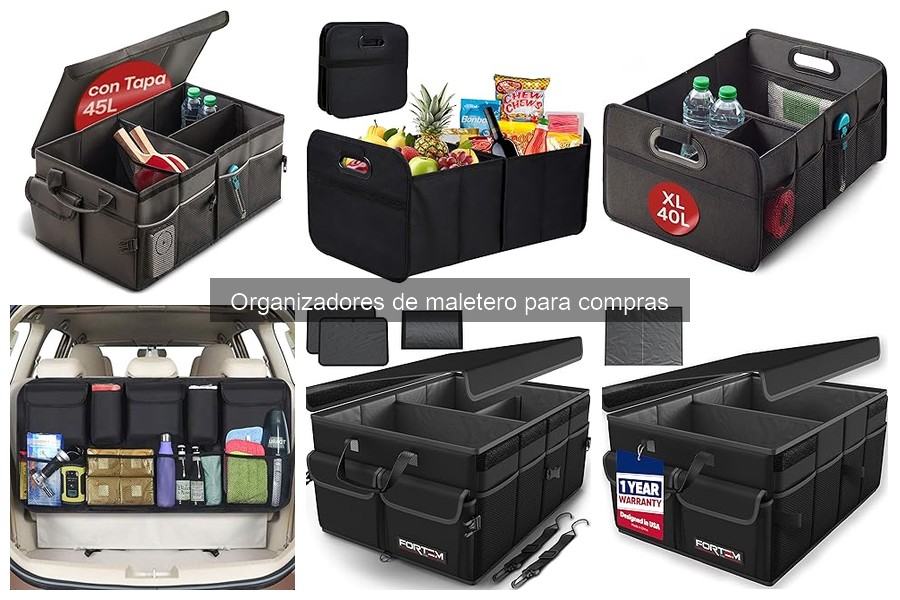 Ventajas de un organizador de maletero para compras en coche