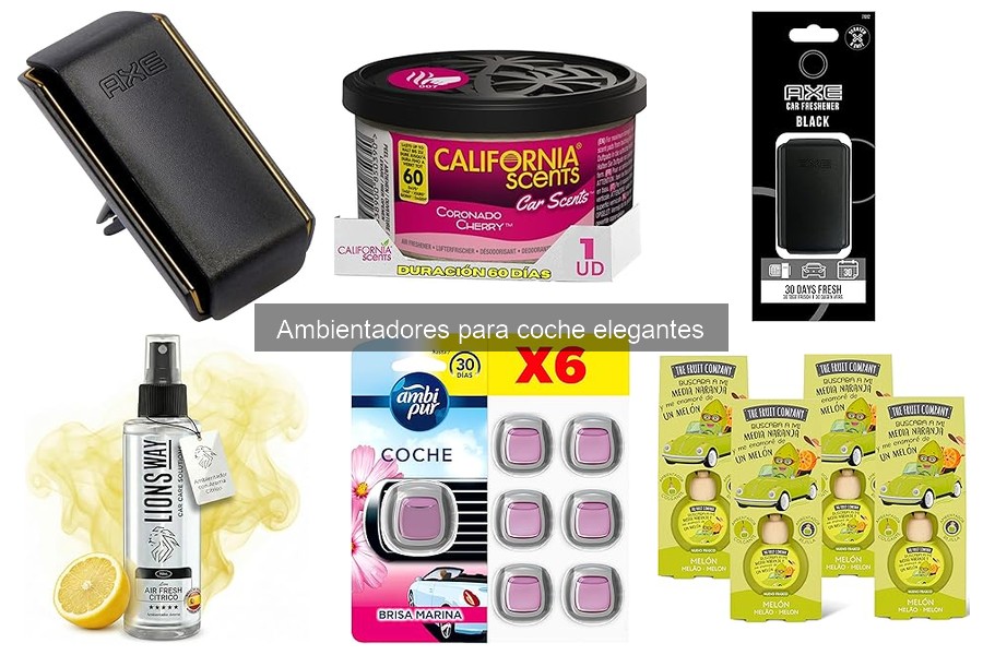 Ventajas de Usar Ambientadores Elegantes para Coche