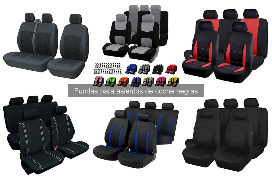 Ventajas de Usar Fundas Negras para Asientos de Coche