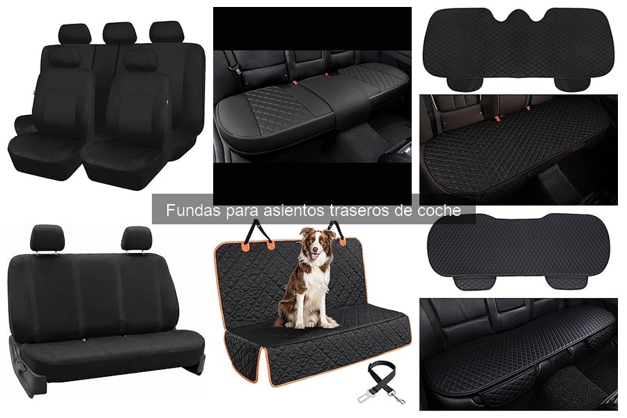 Ventajas de usar fundas para asientos traseros de coche