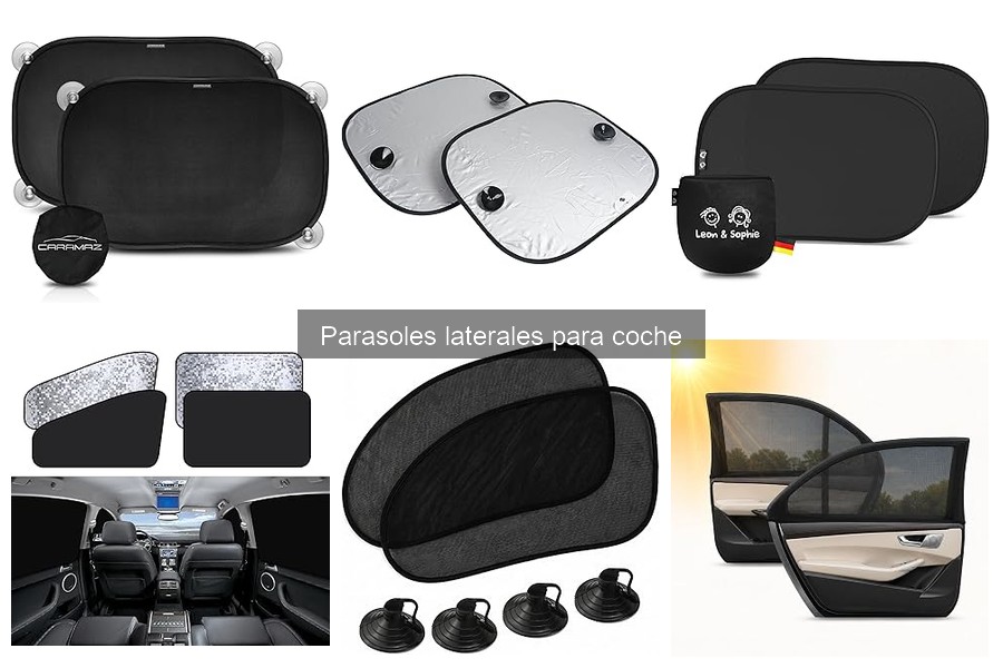 Ventajas de usar parasoles laterales para coche