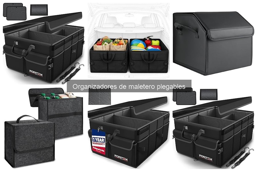 Ventajas de usar un organizador de maletero plegable