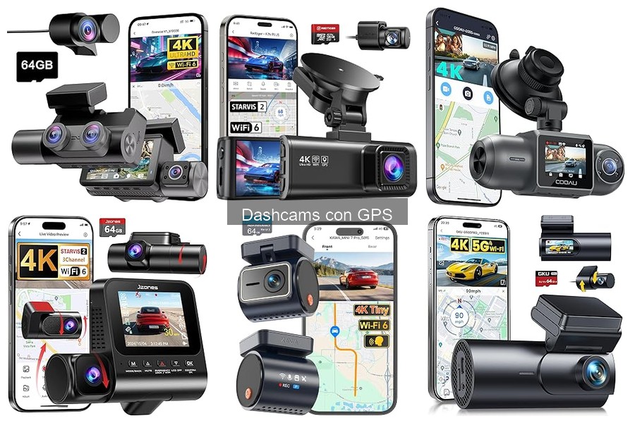 Ventajas de Usar una Dashcam con GPS para tu Coche