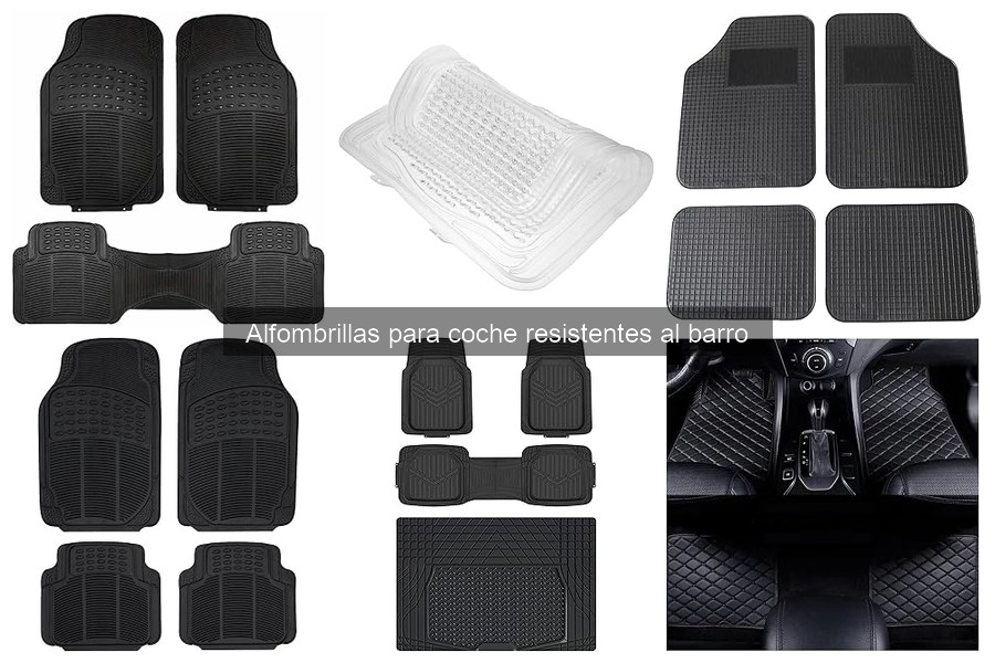 Ventajas y desventajas de alfombrillas para coche resistentes al barro