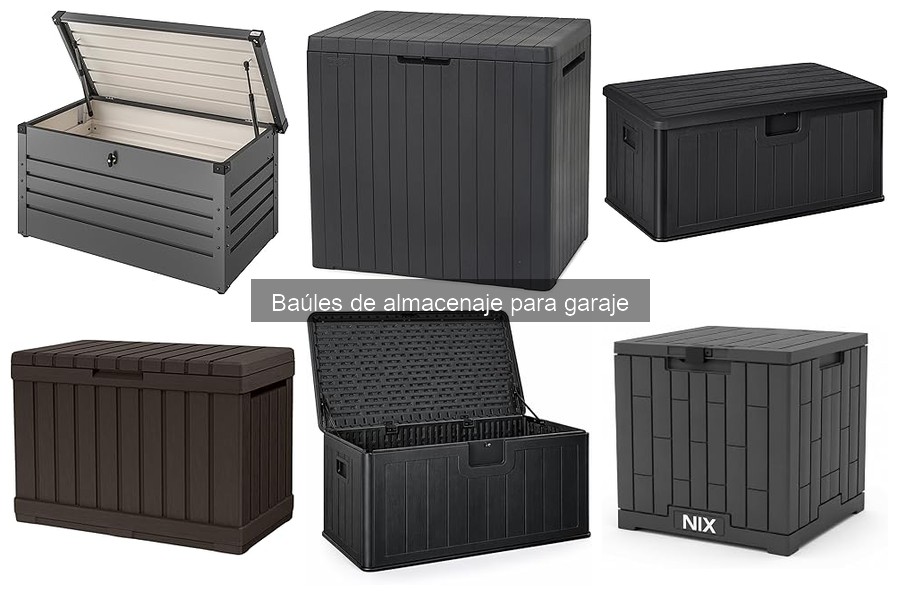 Ventajas y Desventajas de Baúles de Almacenaje para Garaje