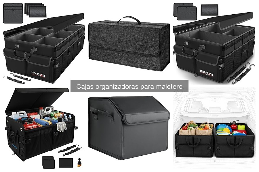 Ventajas y desventajas de cajas organizadoras para maletero