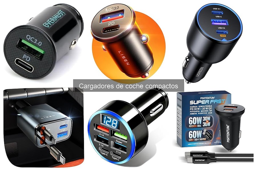 Ventajas y Desventajas de Cargadores de Coche Compactos