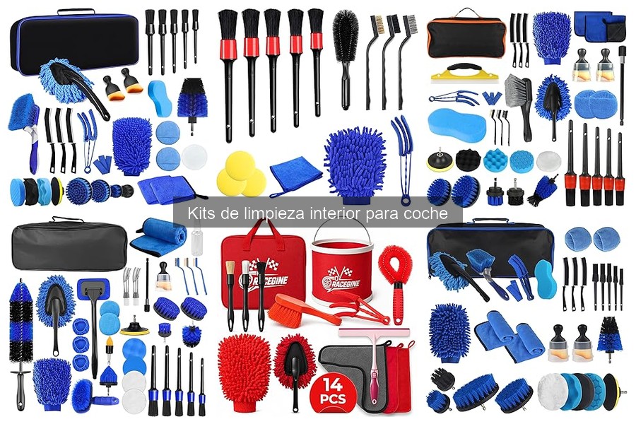 Ventajas y desventajas de kits de limpieza interior para coche