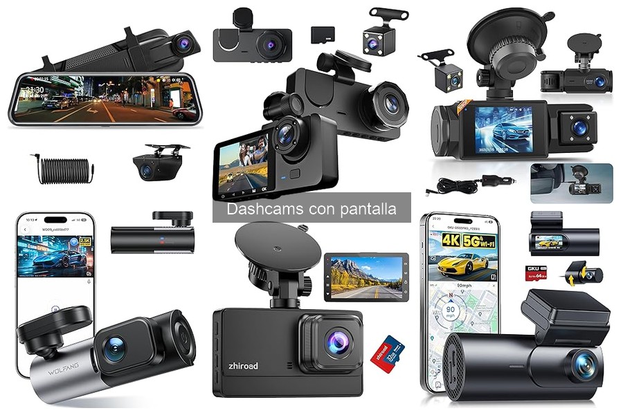 Ventajas y desventajas de las dashcams con pantalla