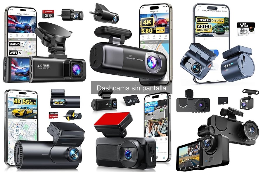 Ventajas y desventajas de las dashcams sin pantalla