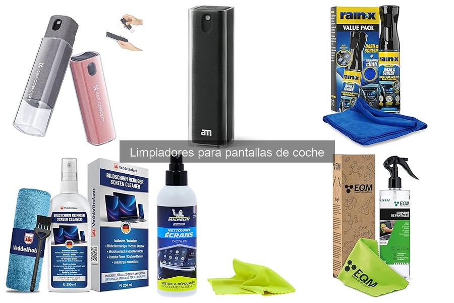 Ventajas y desventajas de limpiadores para pantallas de coche