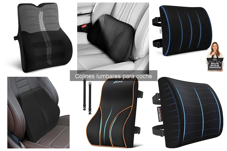 Ventajas y desventajas de los cojines lumbares para coche
