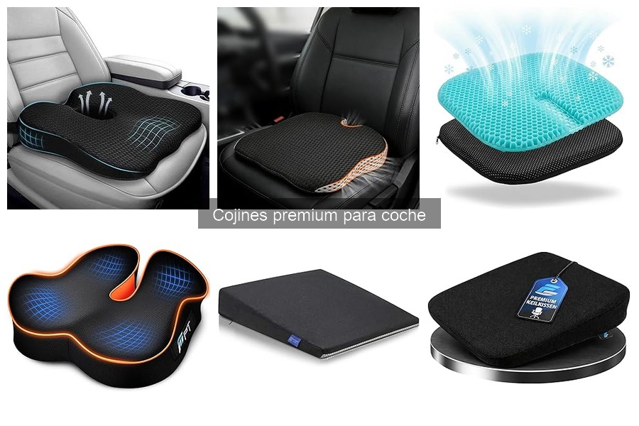 Ventajas y desventajas de los cojines premium para coche