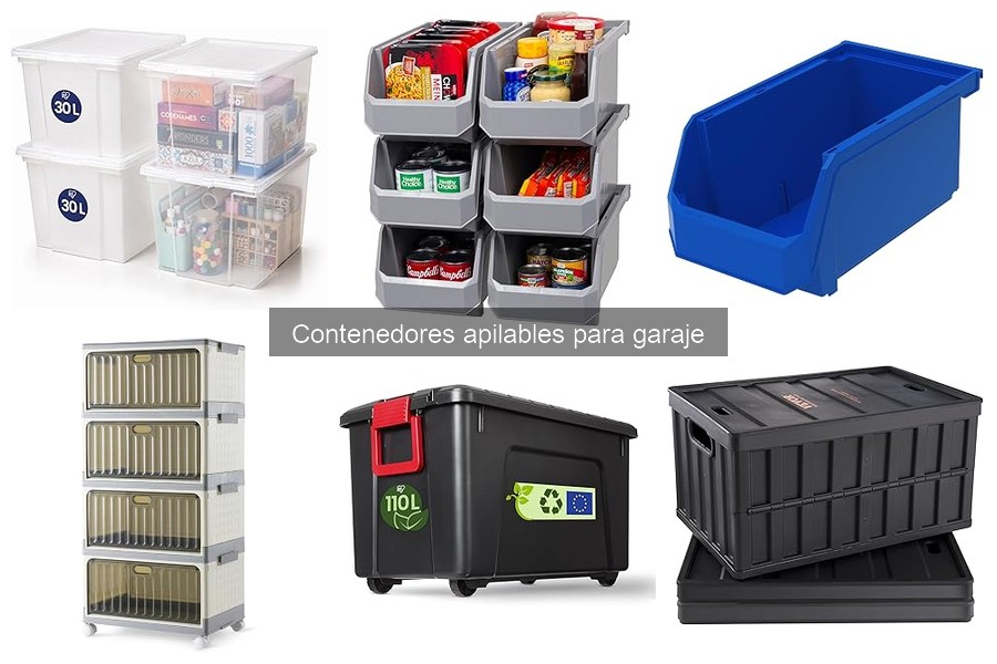 Ventajas y desventajas de los contenedores apilables para garaje