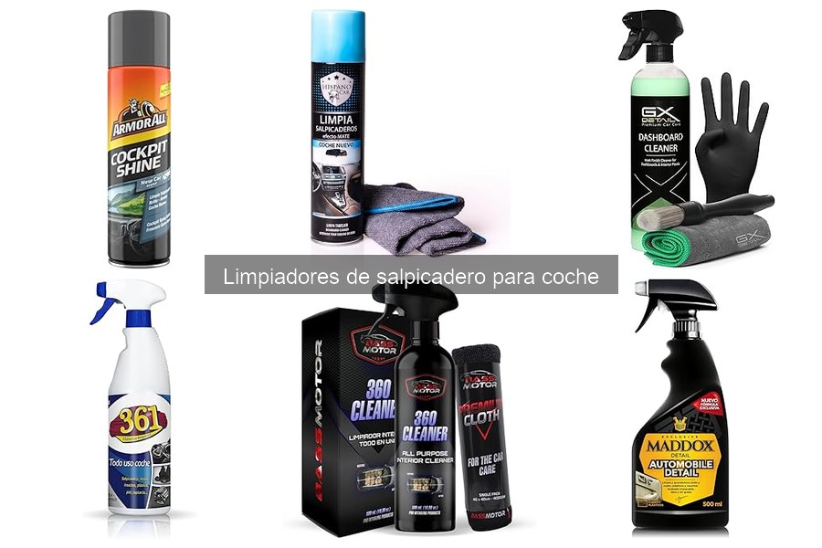 Ventajas y desventajas de los limpiadores de salpicadero