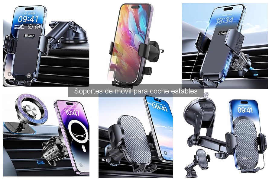Ventajas y desventajas de los soportes de móvil para coche