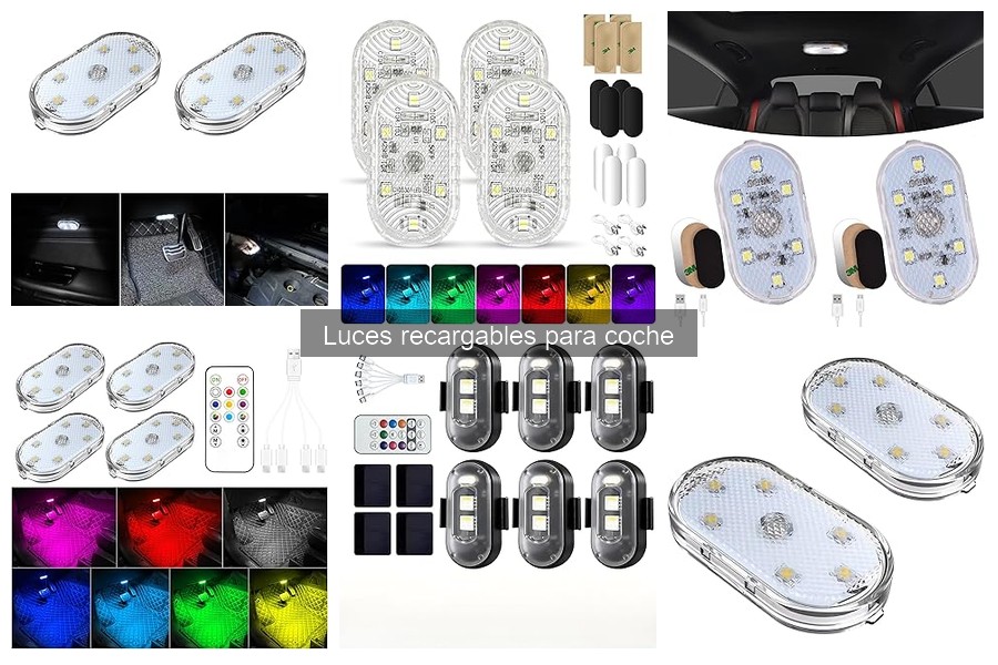 Ventajas y desventajas de luces recargables para coche