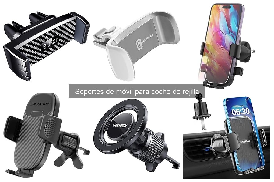 Ventajas y desventajas del soporte de móvil para coche de rejilla
